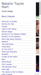 Mobile Screenshot of natalietaylorhart.com